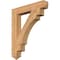 Ekena Millwork Merced Arts & Crafts Smooth Bracket, Western Red Cedar, 5 1/2"W x 36"D x 42"H BKT06X36X42MRC03SWR - alternate 1